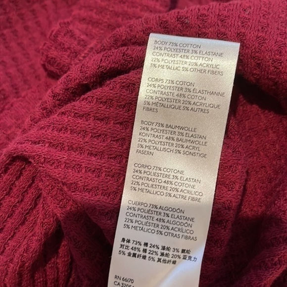 FP Cozy Cabin Winter Fair Isle Peplum Sweater - Picture 6 of 6